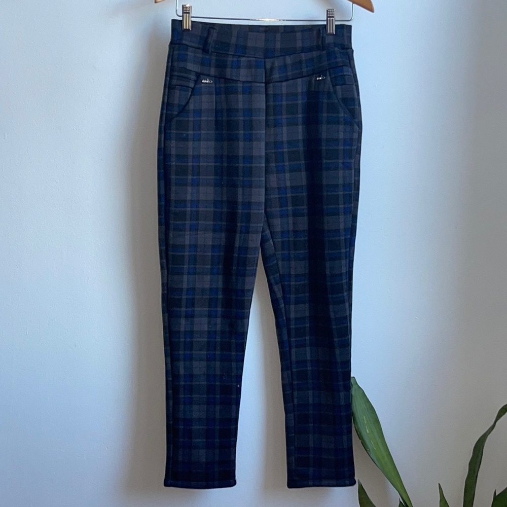 Plaid winter pant